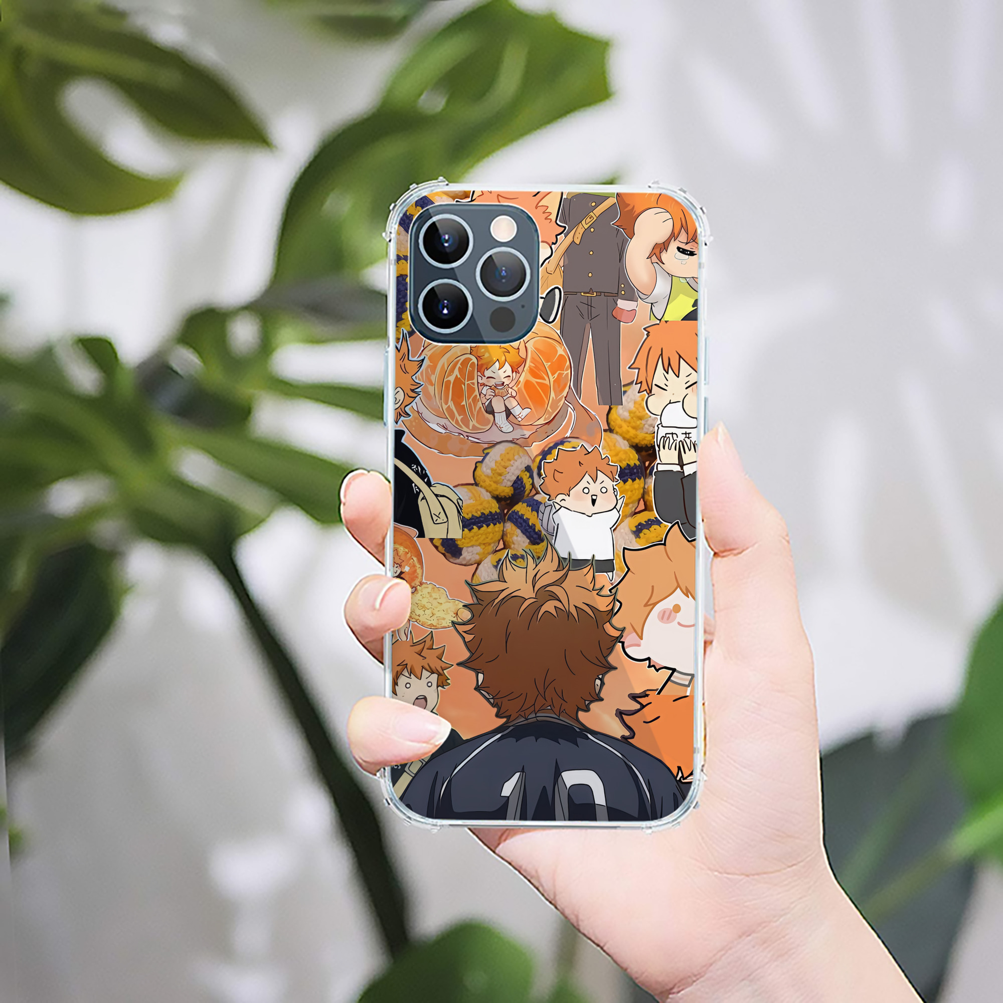 （画像用） ハイキュー!! Haikyu!! 【iPhone 12シリーズ対応】透明スマホケース（クリアソフトケース）
